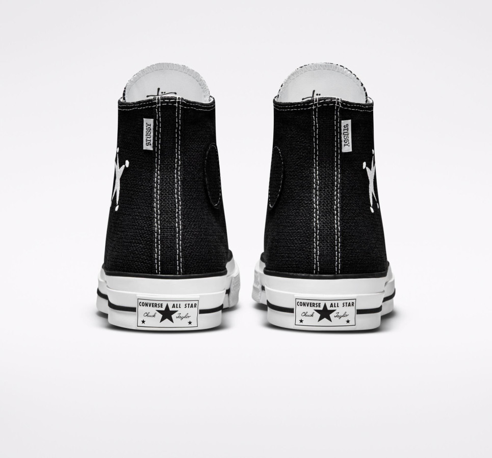 Converse x Stüssy Chuck 70-Black-37
