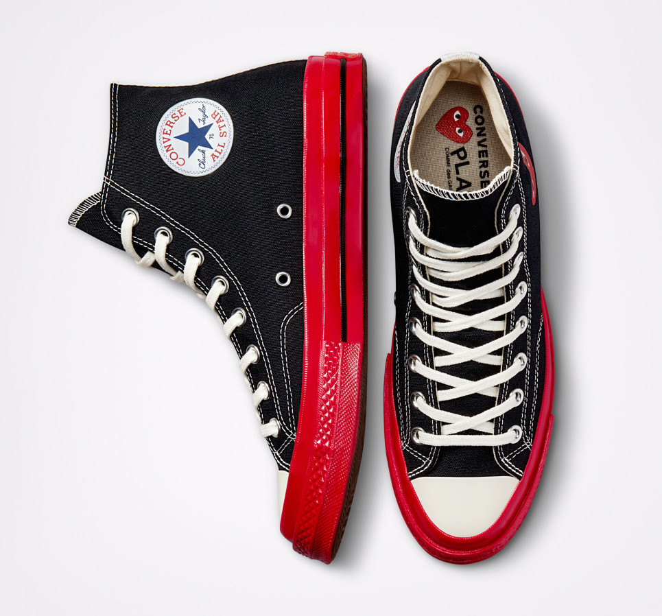 Converse x Comme des Garçons PLAY Chuck 70-Black-36
