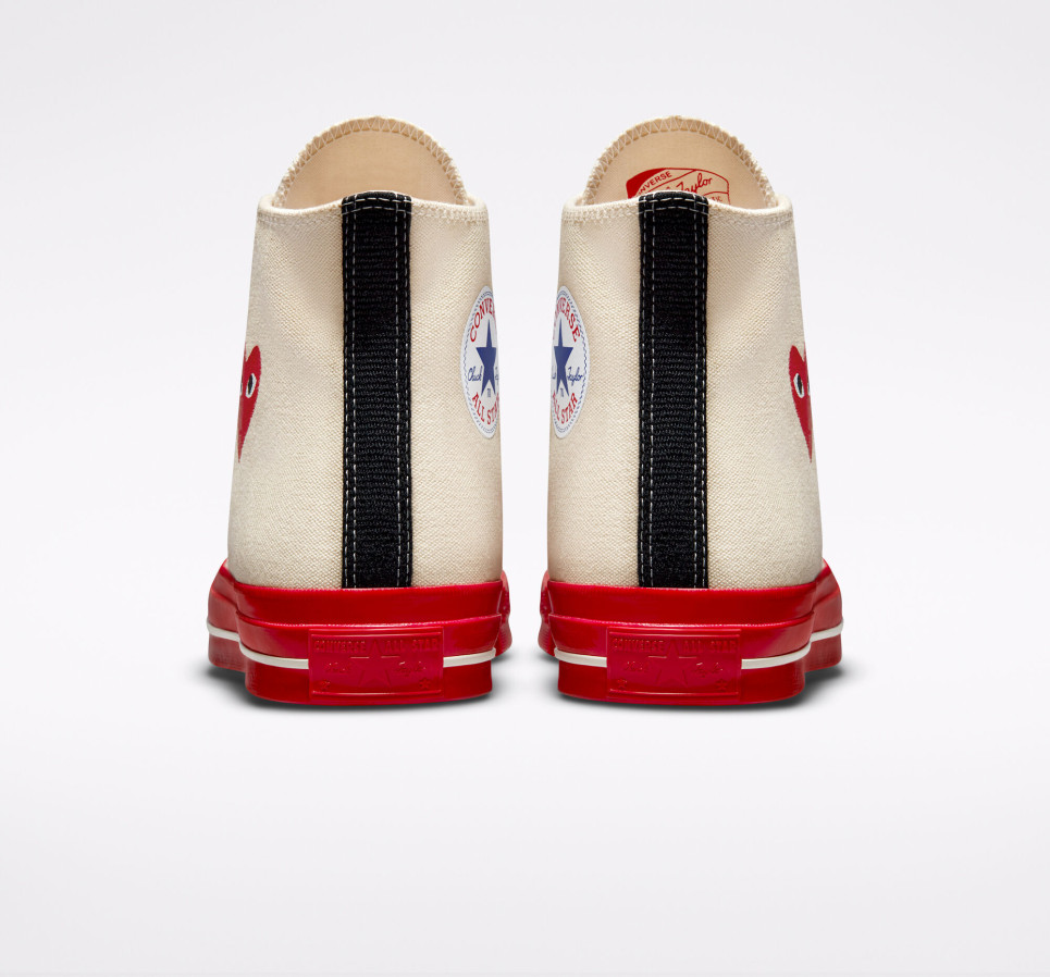 Converse x Comme des Garçons PLAY Chuck 70-Cream-36