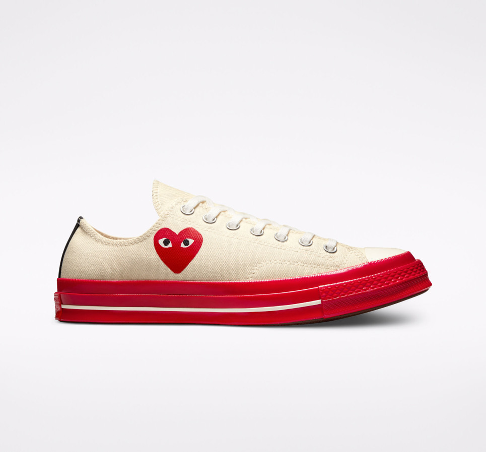 Converse x Comme des Garçons PLAY Chuck 70-Cream-43