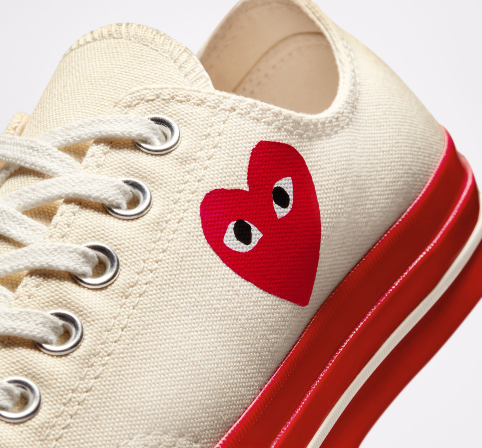 Converse x Comme des Garçons PLAY Chuck 70-Cream-37