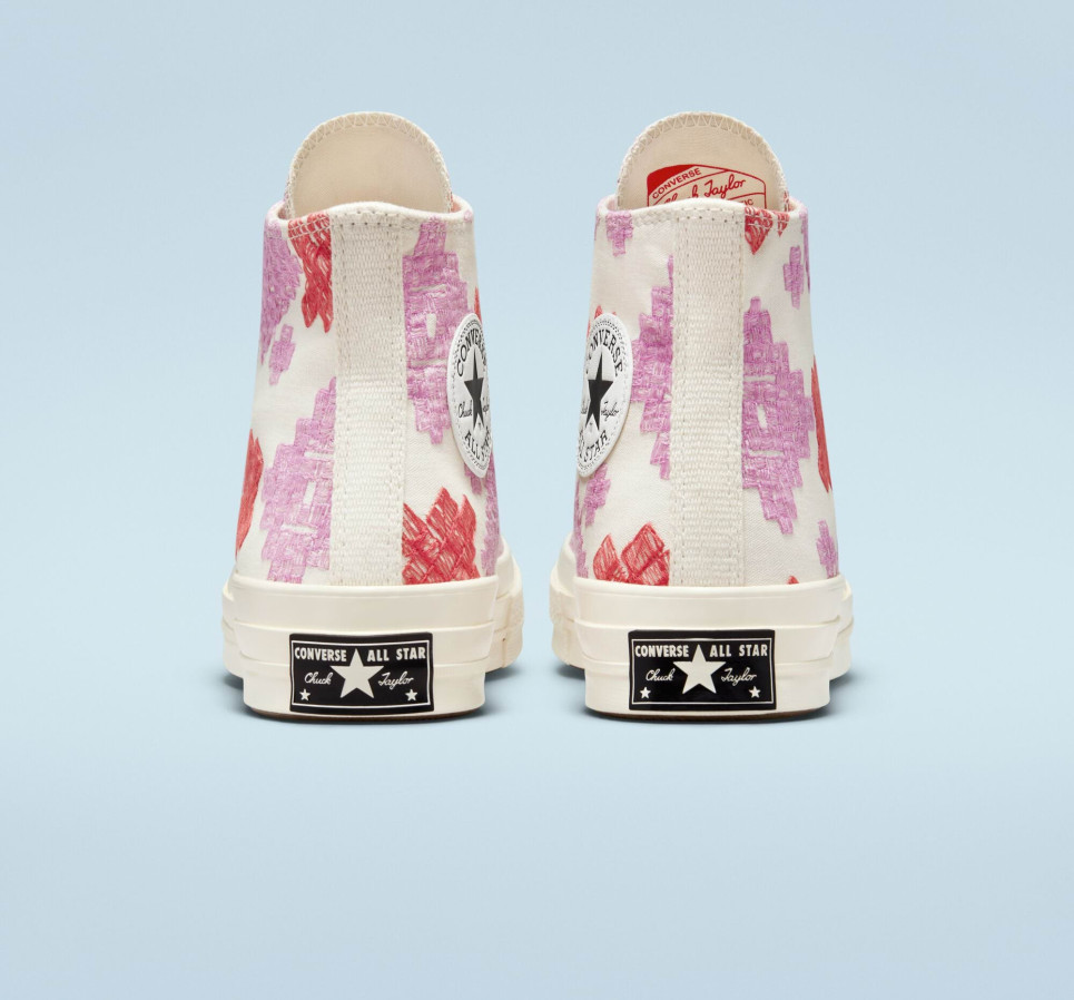 Chuck 70 Bright Embroidery-Egret-36