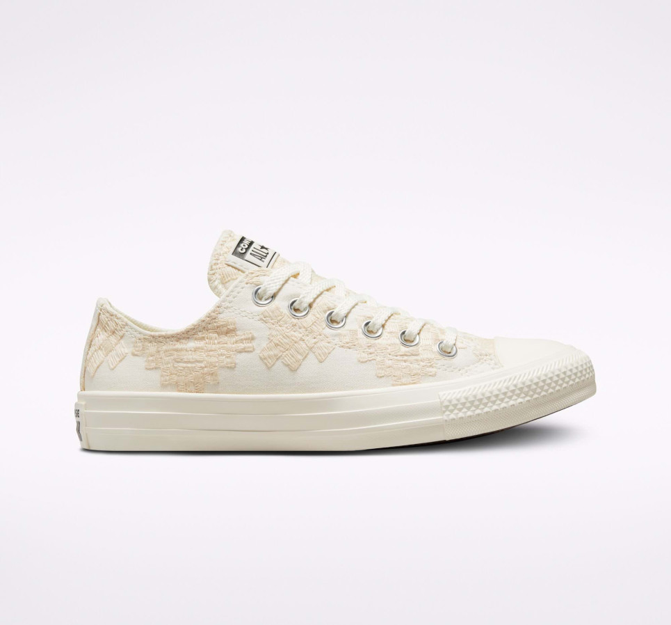 Chuck Taylor All Star Tonal Embroidery-Vintage White-36