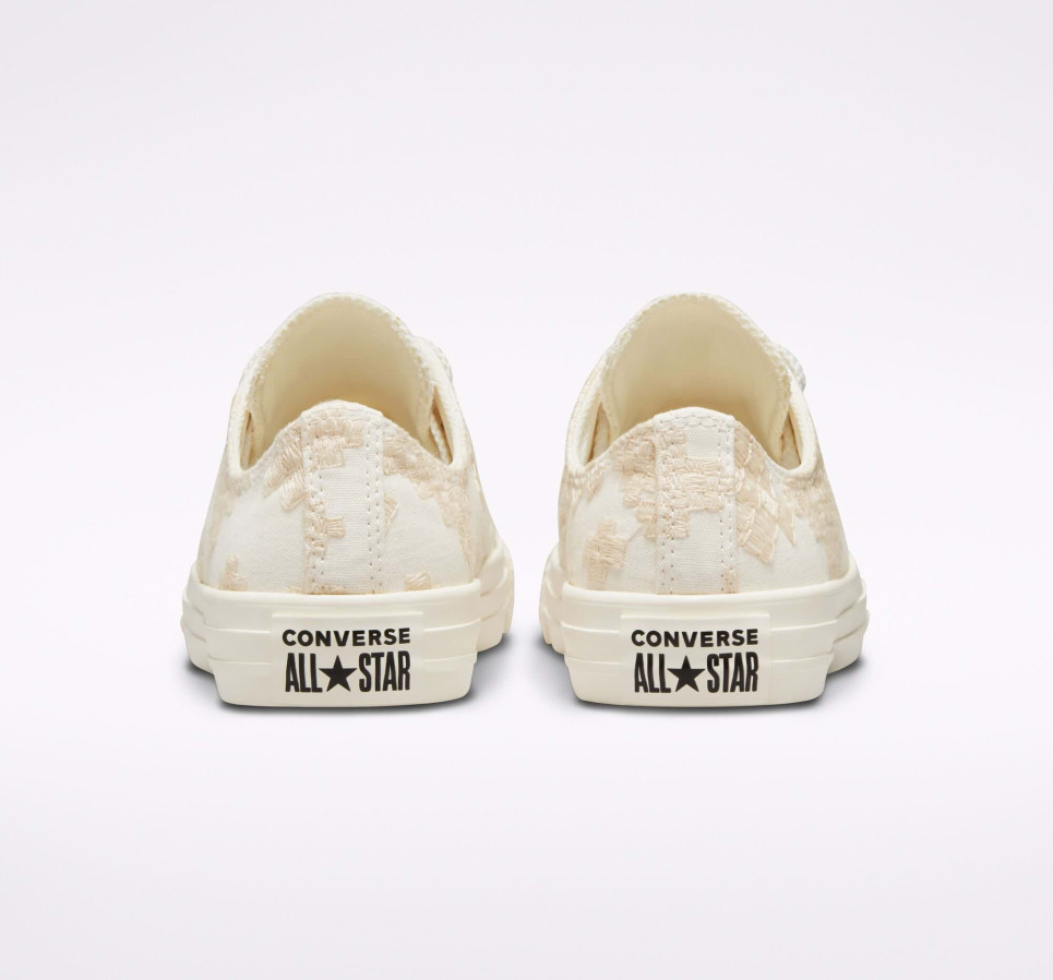 Chuck Taylor All Star Tonal Embroidery-Vintage White-36