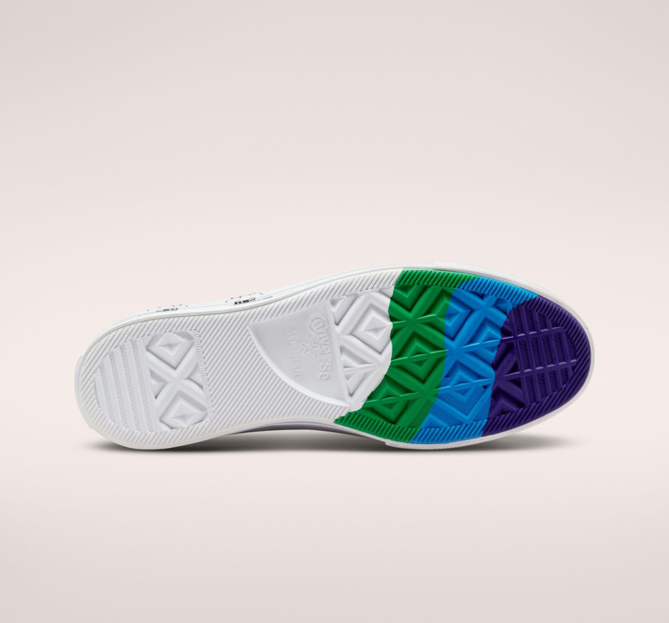 Chuck Taylor All Star Lift Platform Pride-Egret-35