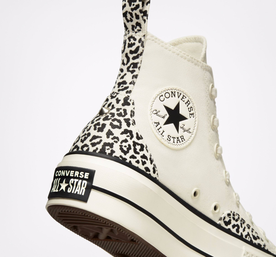  Chuck Taylor All Star Lift Platform Animal Mix-Egret-36.5
