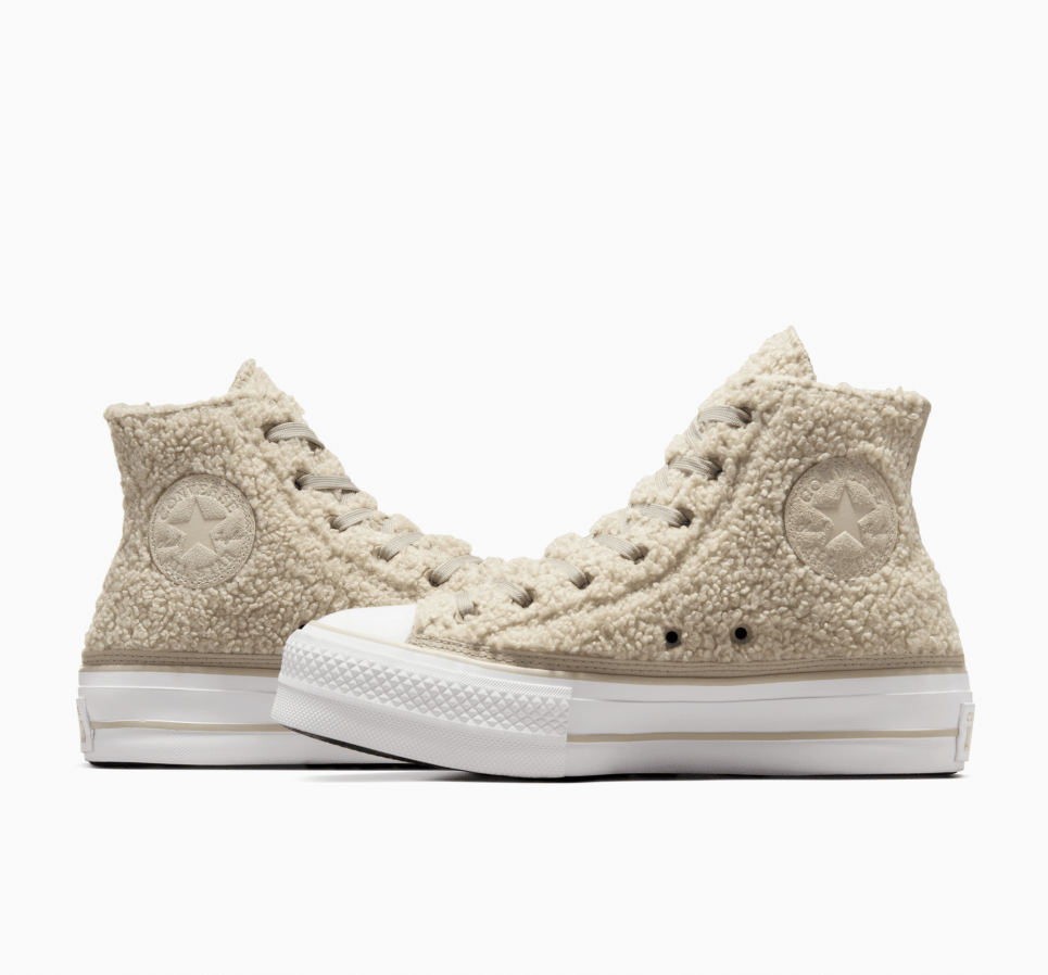 Chuck Taylor All Star Lift Platform Sherpa