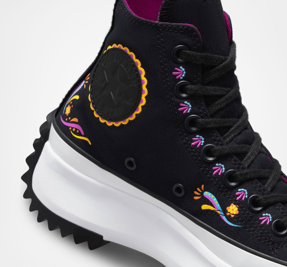 Run Star Hike Platform Día de Muertos-Black-36