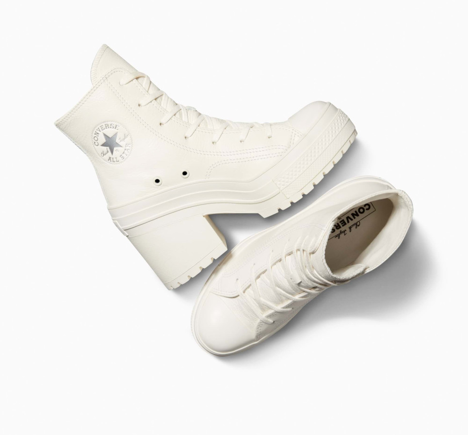 Chuck 70 De Luxe Heel Leather