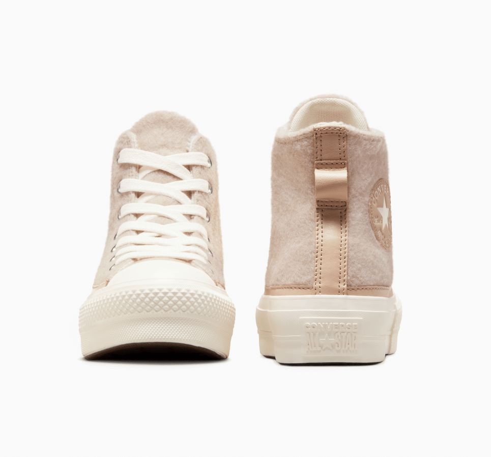 Chuck Taylor All Star Lift Platform Faux Mohair