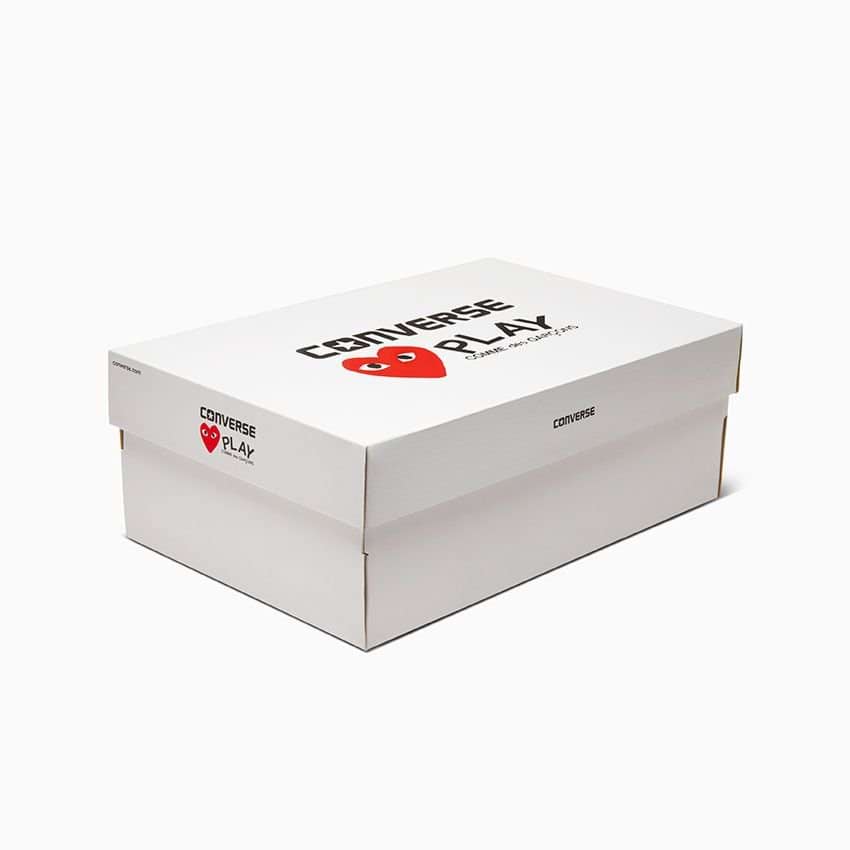 Converse x Comme des Garçons PLAY Chuck 70 Multi Heart-Cream-36
