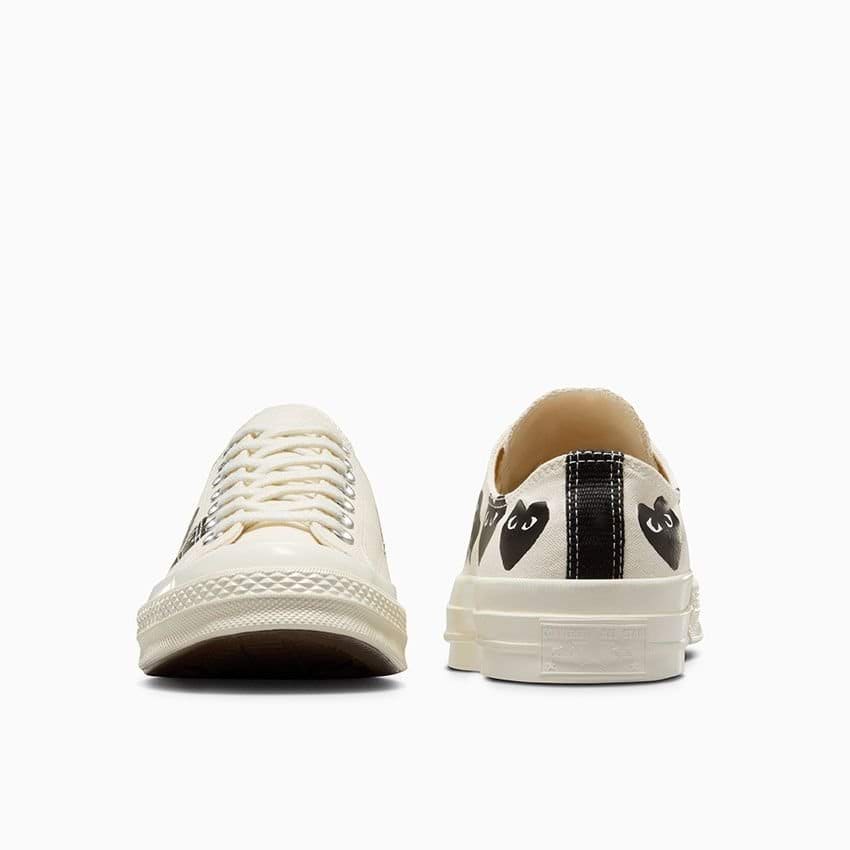 Converse x Comme des Garçons PLAY Chuck 70 Multi Heart-Cream-36