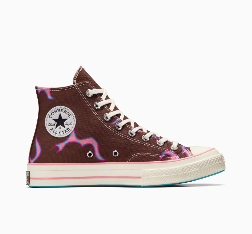 Converse x GOLF WANG Chuck 70 Flames-Brown-36