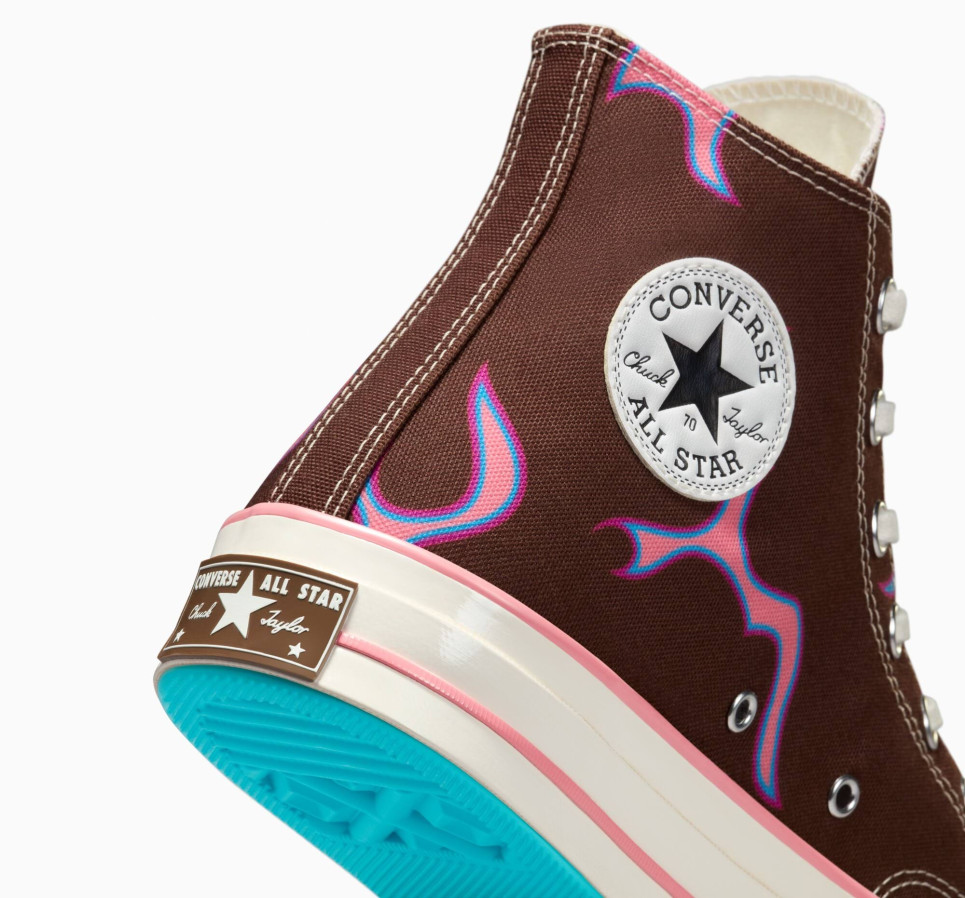 Converse x GOLF WANG Chuck 70 Flames-Brown-36
