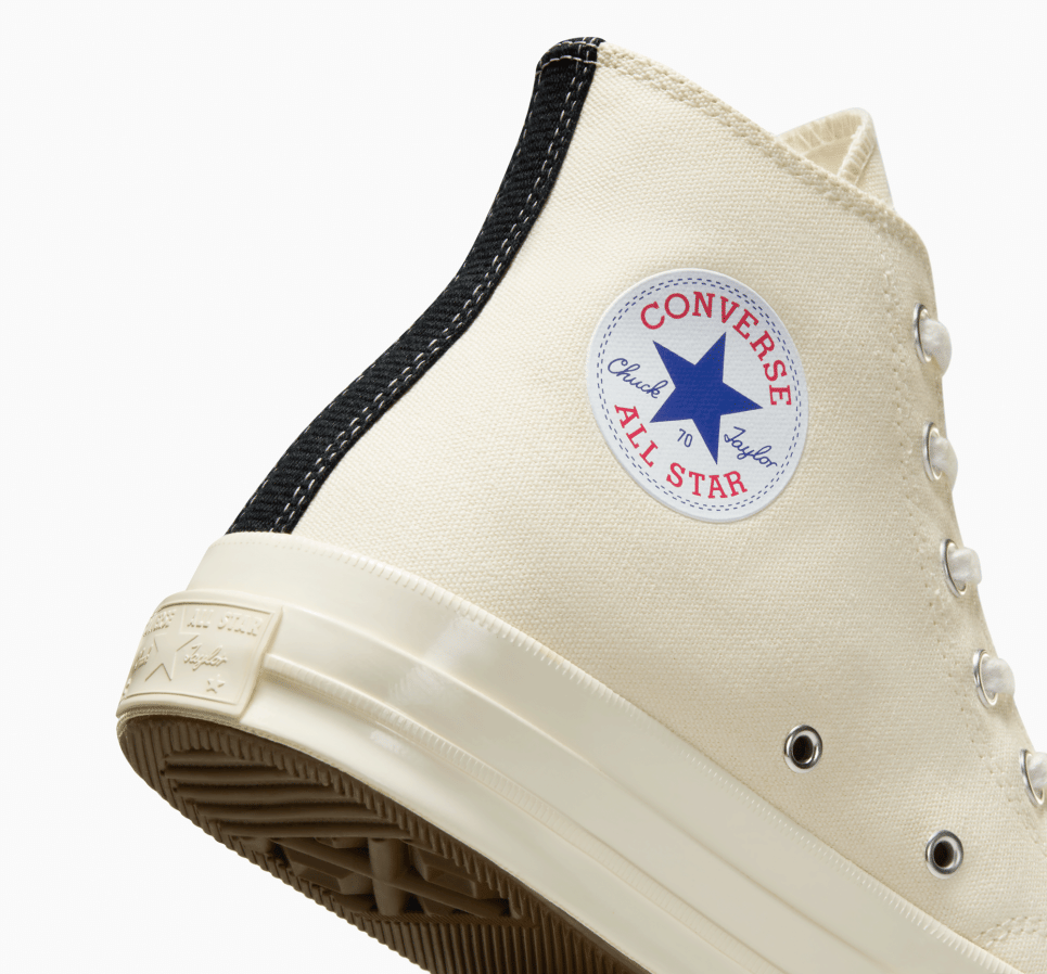 Converse x Comme des Garçons PLAY Chuck 70-Cream-36