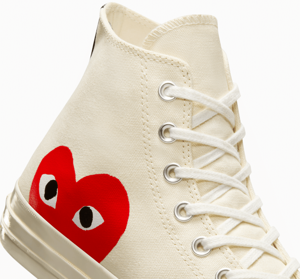 Converse x Comme des Garçons PLAY Chuck 70-Cream-36