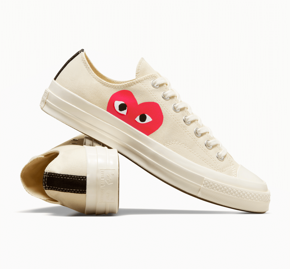 Converse x Comme des Garçons PLAY Chuck 70-Cream-36