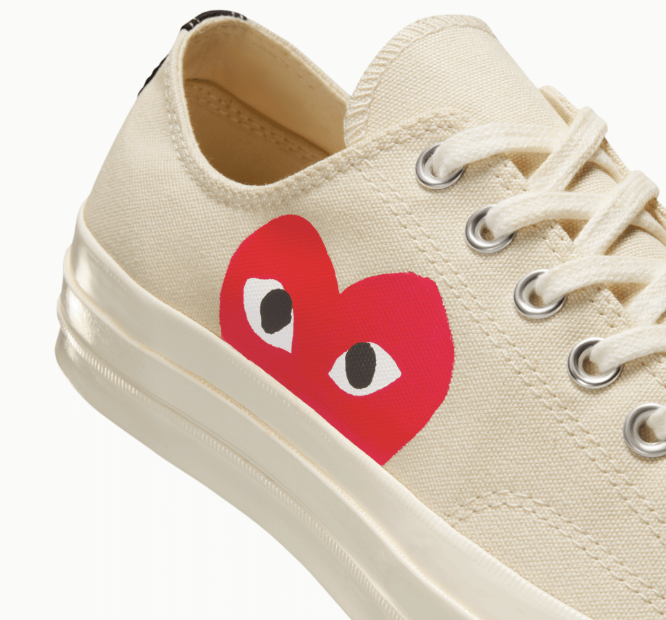 Converse x Comme des Garçons PLAY Chuck 70-Cream-36
