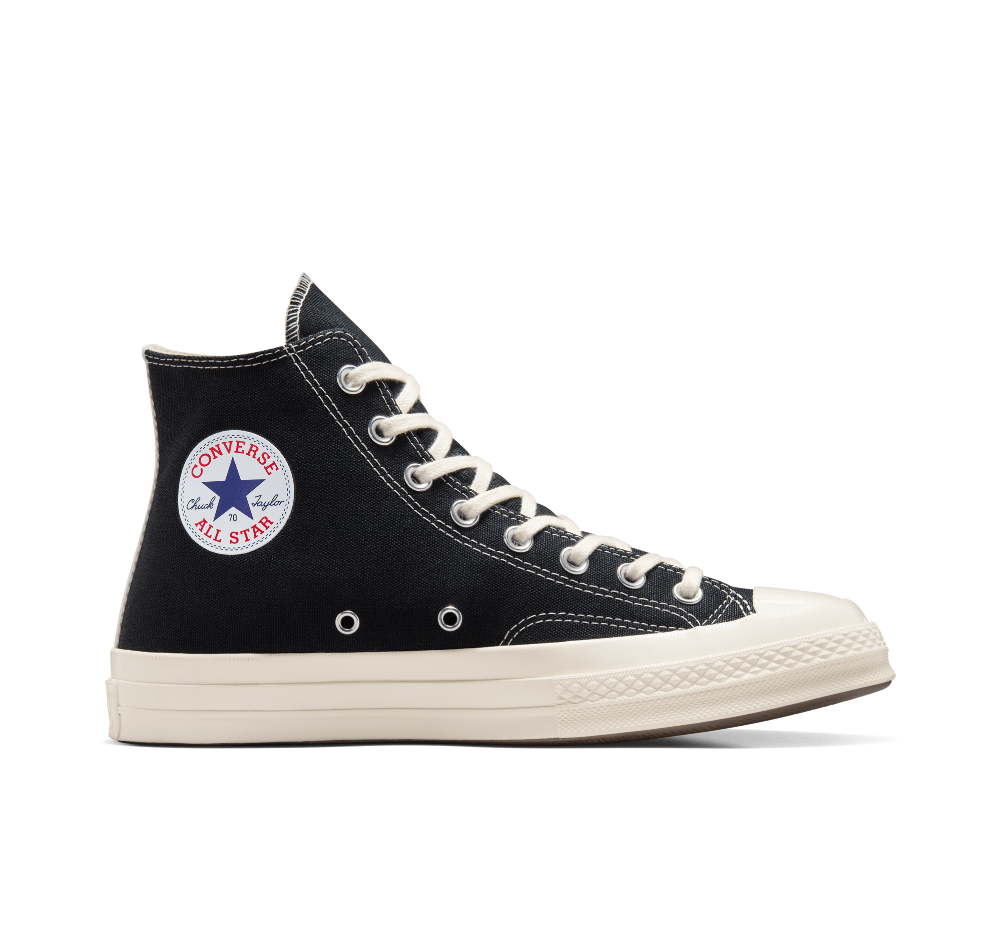 PLAY Comme des Garçons Single Heart Chuck 70
