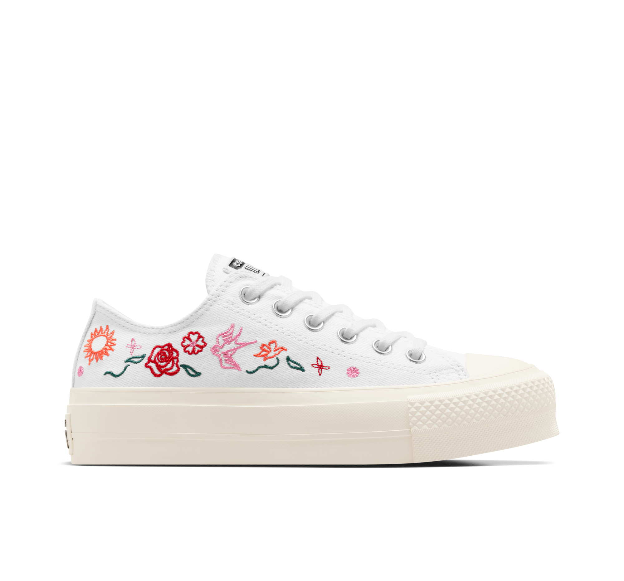 Chuck Taylor All Star Lift Platform Summer Embroidery