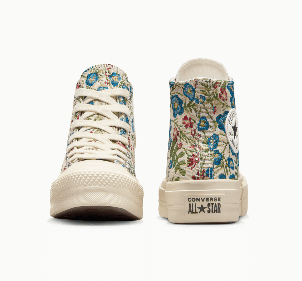 Chuck Taylor All Star Lift Platform Floral Tapestry