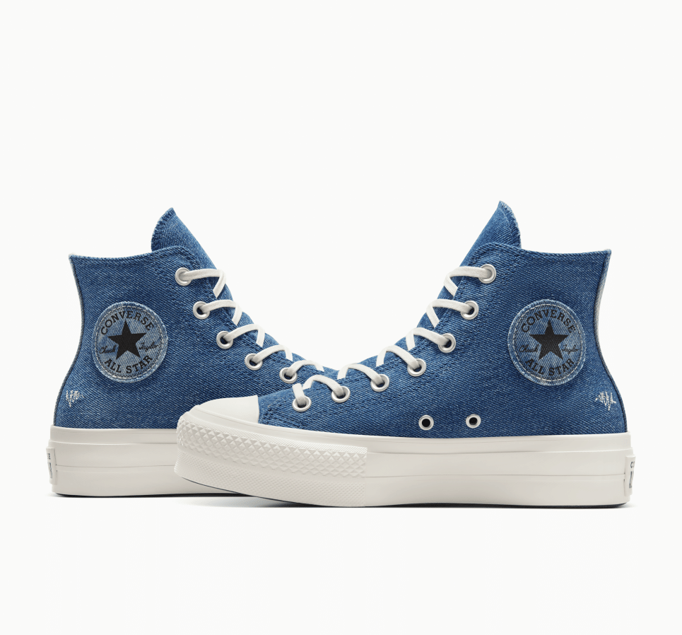 Chuck Taylor All Star Lift Platform Denim