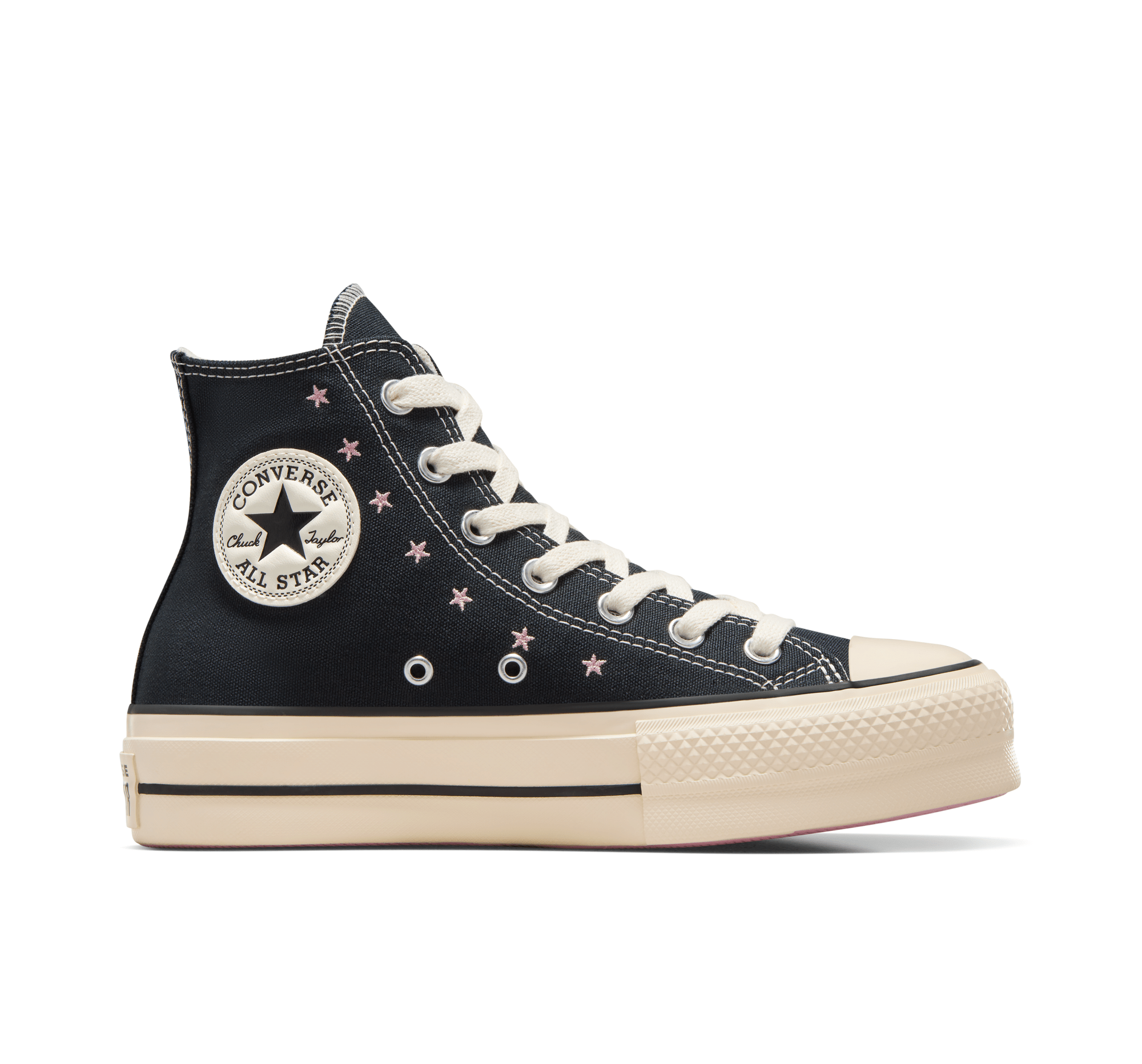 Chuck Taylor All Star Lift Platform Embroidered Stars