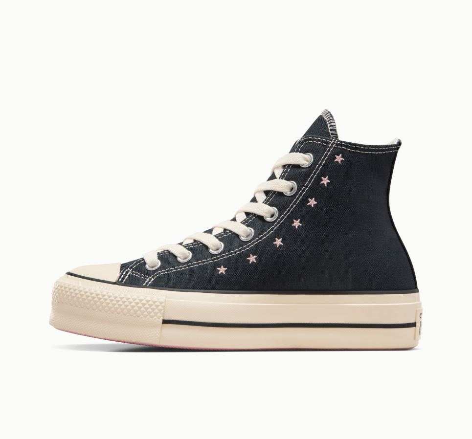 Chuck Taylor All Star Lift Platform Embroidered Stars