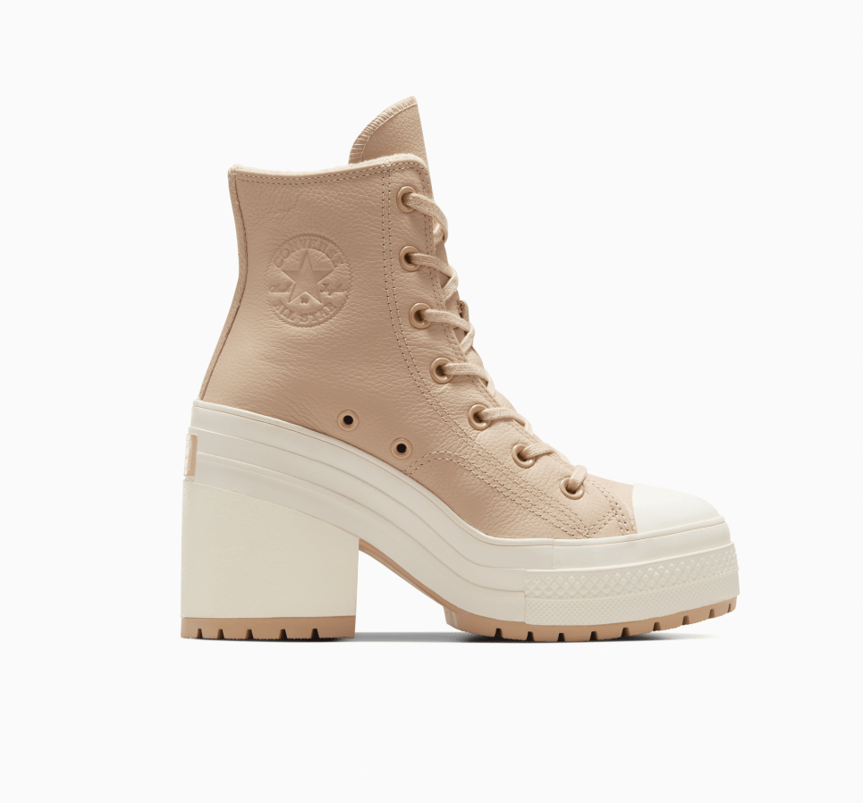 Chuck 70 De Luxe Heel Platform Weatherized Leather