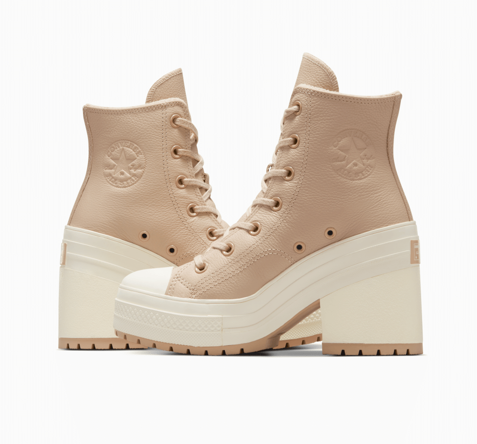 Chuck 70 De Luxe Heel Platform Weatherized Leather