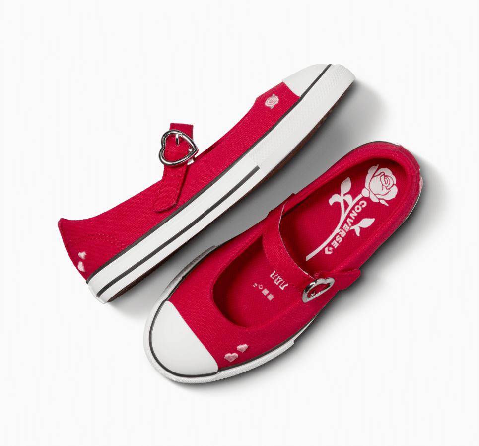 Chuck Taylor All Star Dainty Mary Jane Valentine's Day Easy On