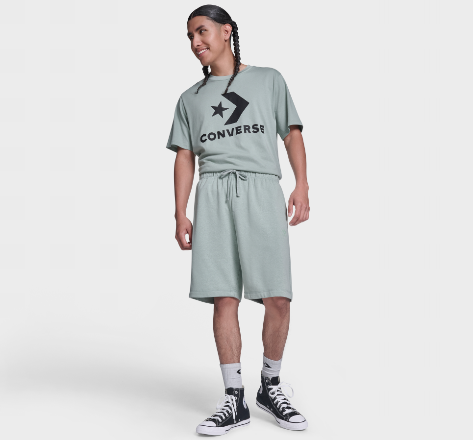 STAR CHEV EMB SHORT (FRENCH TERRY)