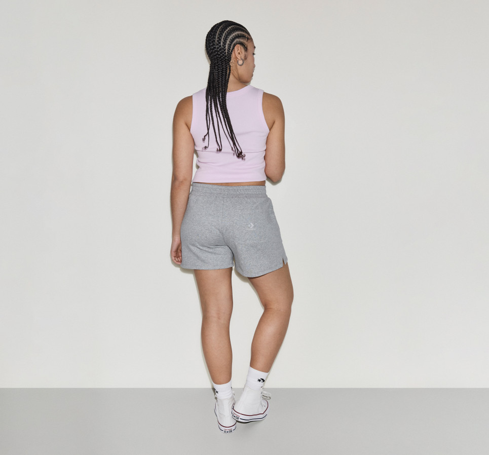 Star Chevron Embroidery Short