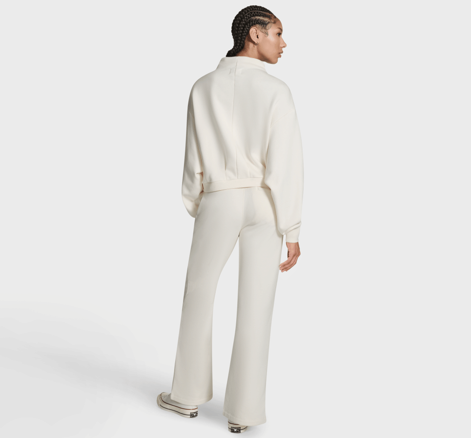 Mock Neck Oversized Sweatshirt