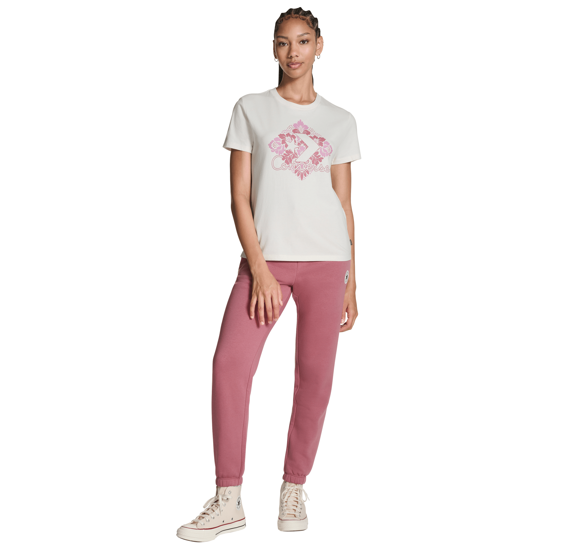Floral Star Chevron T-Shirt