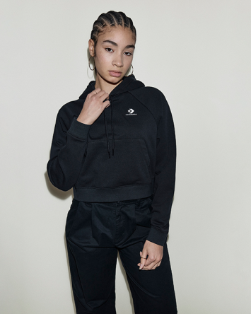 Star Chevron Embriodery Hoodie