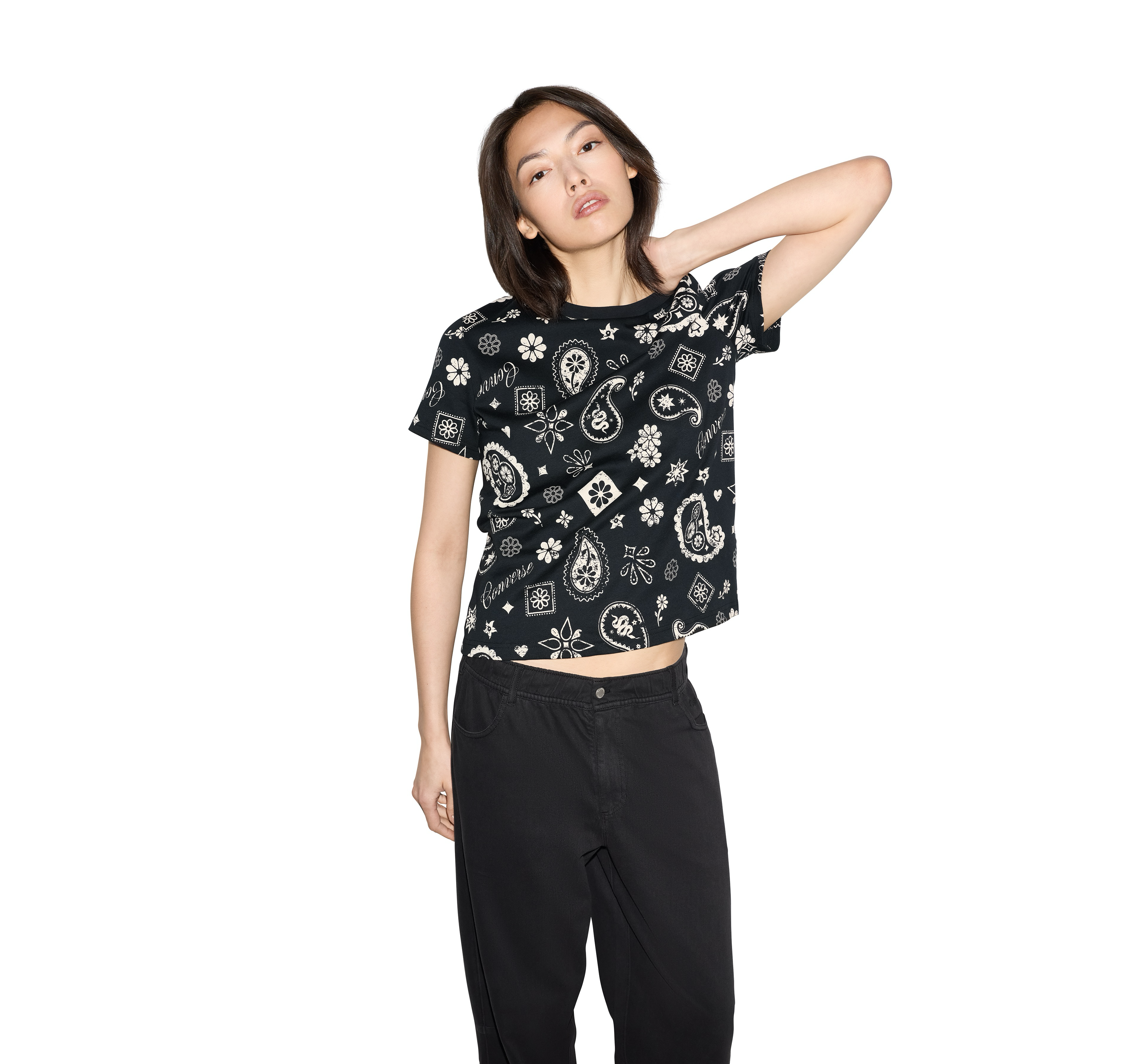 Paisley Frenzy T‑Shirt