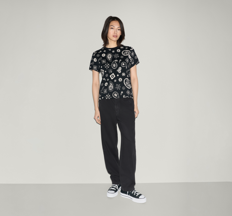 Paisley Frenzy T‑Shirt